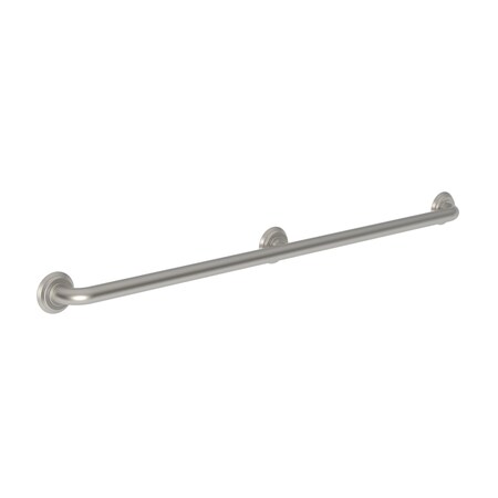 Newport Brass Three Post 42" Grab Bar in Satin Nickel (Pvd), 45.15" L, Solid Brass, Satin Nickel (PVD) 2400-3942-15S